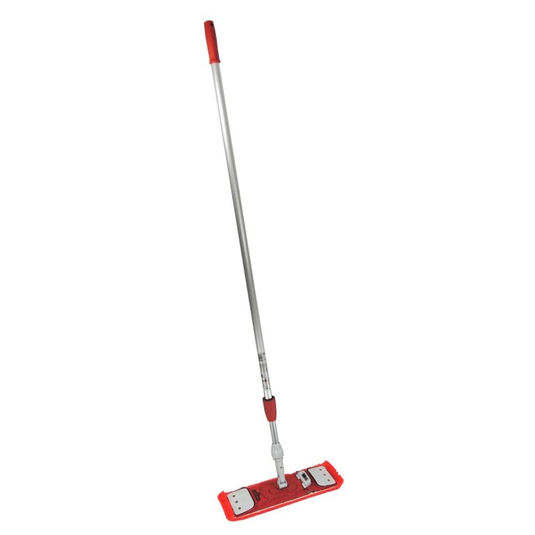 UNGER Commercial Restroom Complete Floor Cleaning Mop Pack SMCMR | Microfiber Flat Mop; EZ Flat Mop Holder; SmartColor System; Reduces cross-contamination; Ergonomic Design