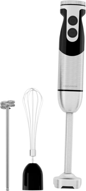 3-in-1 Immersion Hand Blender, Powe...