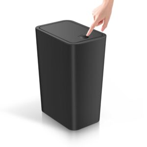 TIPGO Bathroom Trash Can with Lid, ...