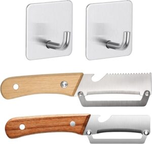 4-Piece Stainless Steel Set with Wo...