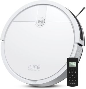 ILIFE V2 Robot Vacuum Cleaner, Tang...