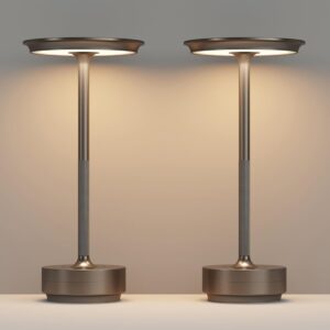 2 Pack Cordless Table Lamps Recharg...