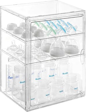 ERTIUANIO Baby Bottle Organizer –...