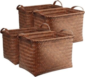 BROWNLILY Handwoven Clothes Basket ...