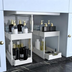DEKAVA Cabinet, 2 Pack Under Sink O...