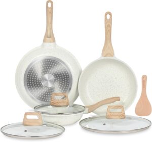 ESLITE LIFE Nonstick Ceramic Frying...