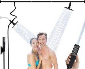 Dual Shower Head for Couples with 6...