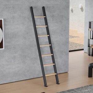 Fredbeck 8ft,96inch Library Ladder ...