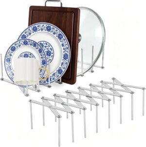 Expandable Pots And Pans Organizer,...