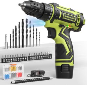 Cordless Drill Set,12V Power Drill ...