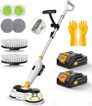 Qimedo Battery Electric Mop, Cordle...