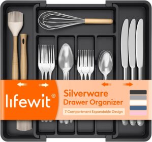 Lifewit Expandable Silverware Drawe...
