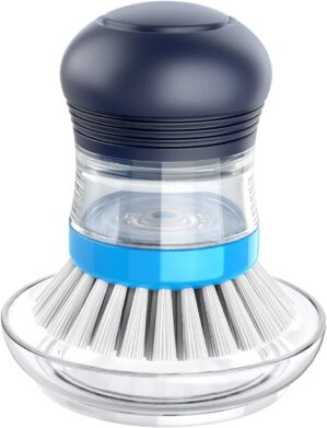 MR.SIGA Soap Dispensing Palm Brush ...