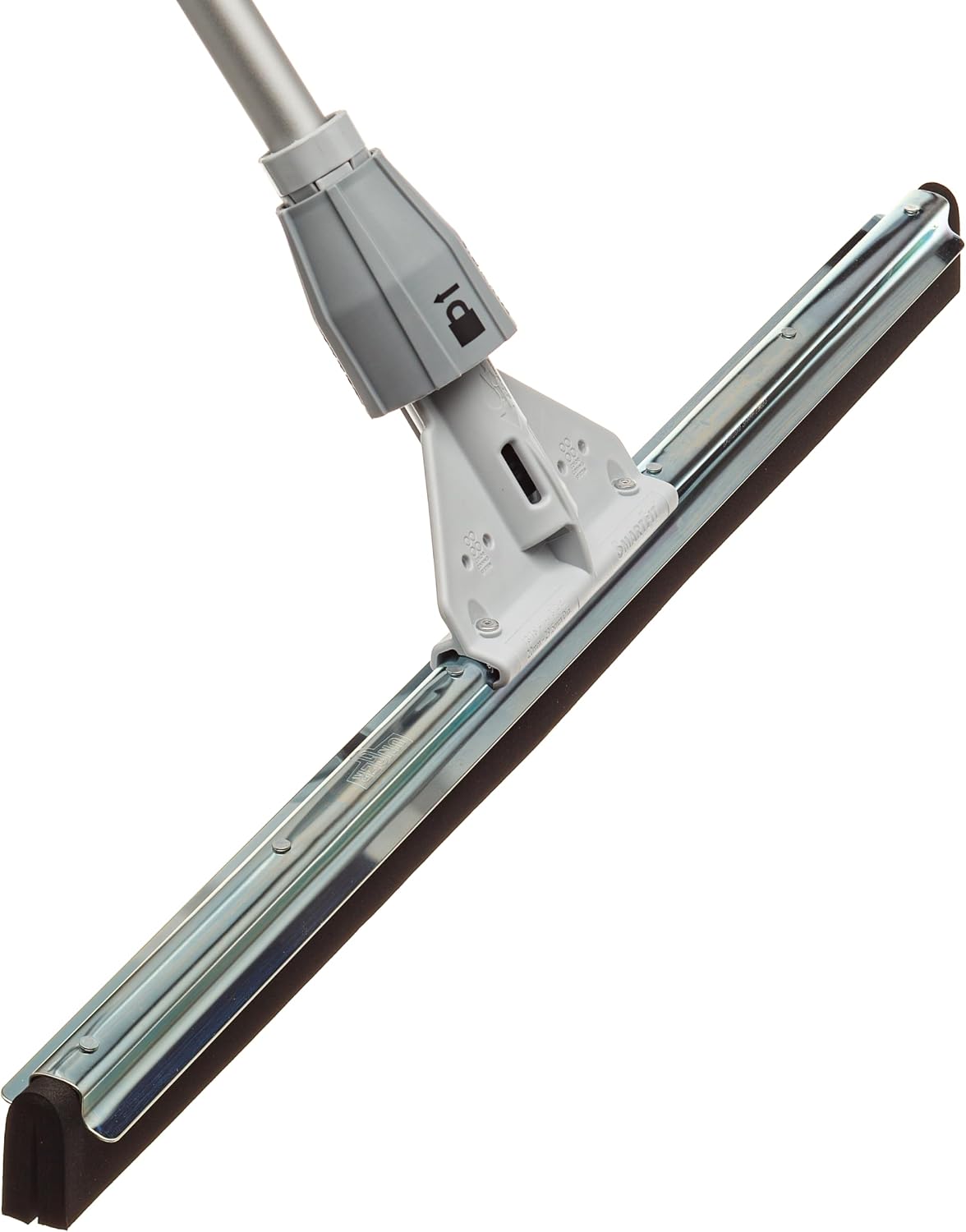 UNGER Commercial SmartFit WaterWand 30" Heavy-Duty Floor Squeegee HM30K | Ideal for Removing Water and Dirt from Uneven Surfaces, Grouted Tile, and Non-Slip Flooring. Industrial Scraper - Image 3