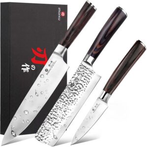 imarku 3 Pieces Knife set, Japanese...