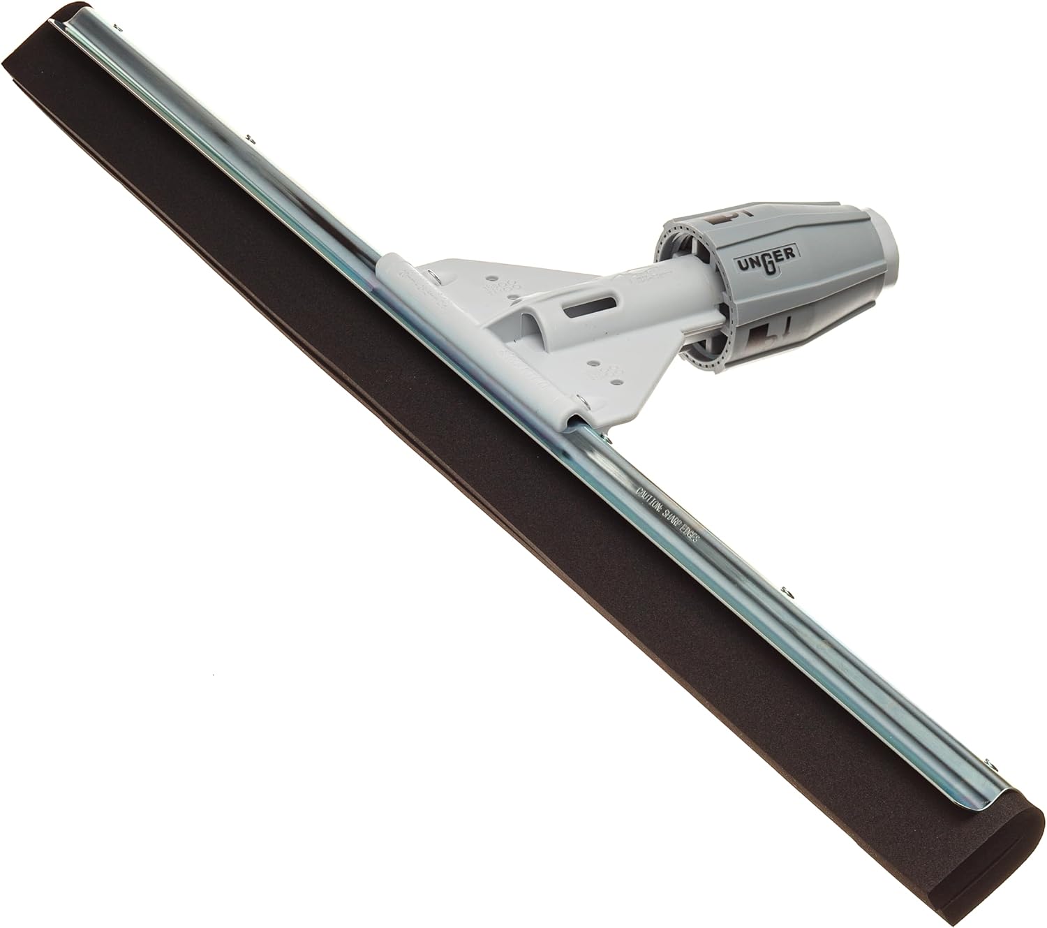 UNGER Commercial SmartFit WaterWand 30" Heavy-Duty Floor Squeegee HM30K | Ideal for Removing Water and Dirt from Uneven Surfaces, Grouted Tile, and Non-Slip Flooring. Industrial Scraper - Image 2