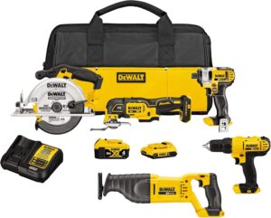 DEWALT Tools 5 Tool Power Tool Comb...