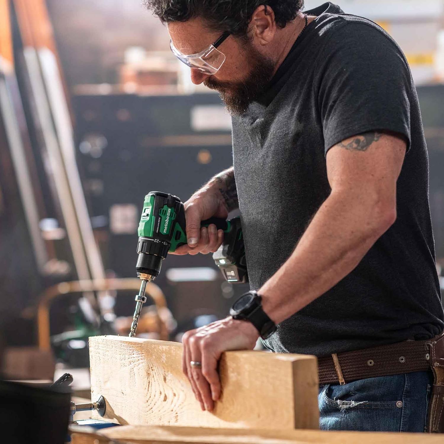 Metabo HPT 18V MultiVolt 1/2" Cordless Brushless Driver Drill Kit, High Power Drill Set with Bag, 2 Lithium-Ion Metabo Batteries and Charger, Compact Lightweight Power Driver, DS18DEX - Image 14