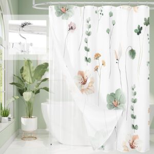 Gibelle 3 in 1 Shower Curtain Set, ...