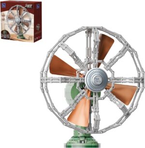 PANTASY Retro Desk Fan Building Set...