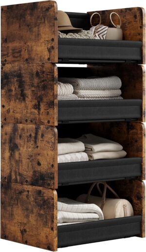 FOUCSSOMEI Closet Organizer and Sto...