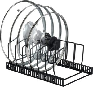 Toplife Pot Lids Organizer Rack for...