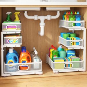 Under Sink Organizer, 3 Tier Pull O...