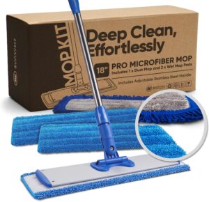 18” Pro Microfiber Hardwood Floor...