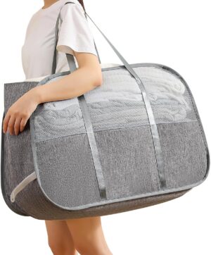 Collapsible Laundry Baskets with Ea...