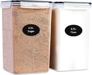 Extra Large Flour and Sugar Storage...