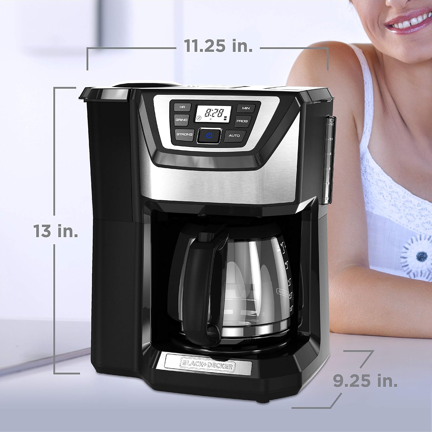 BLACK+DECKER Farberware 12-Cup Electric Coffee Percolator - Image 7