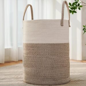 JMvicyroam 60L Cotton Rope Laundry ...