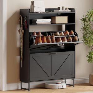 Xixini Shoe Storage Cabinet with 2 ...