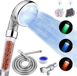 FASTRAS LED Shower Head with Handhe...