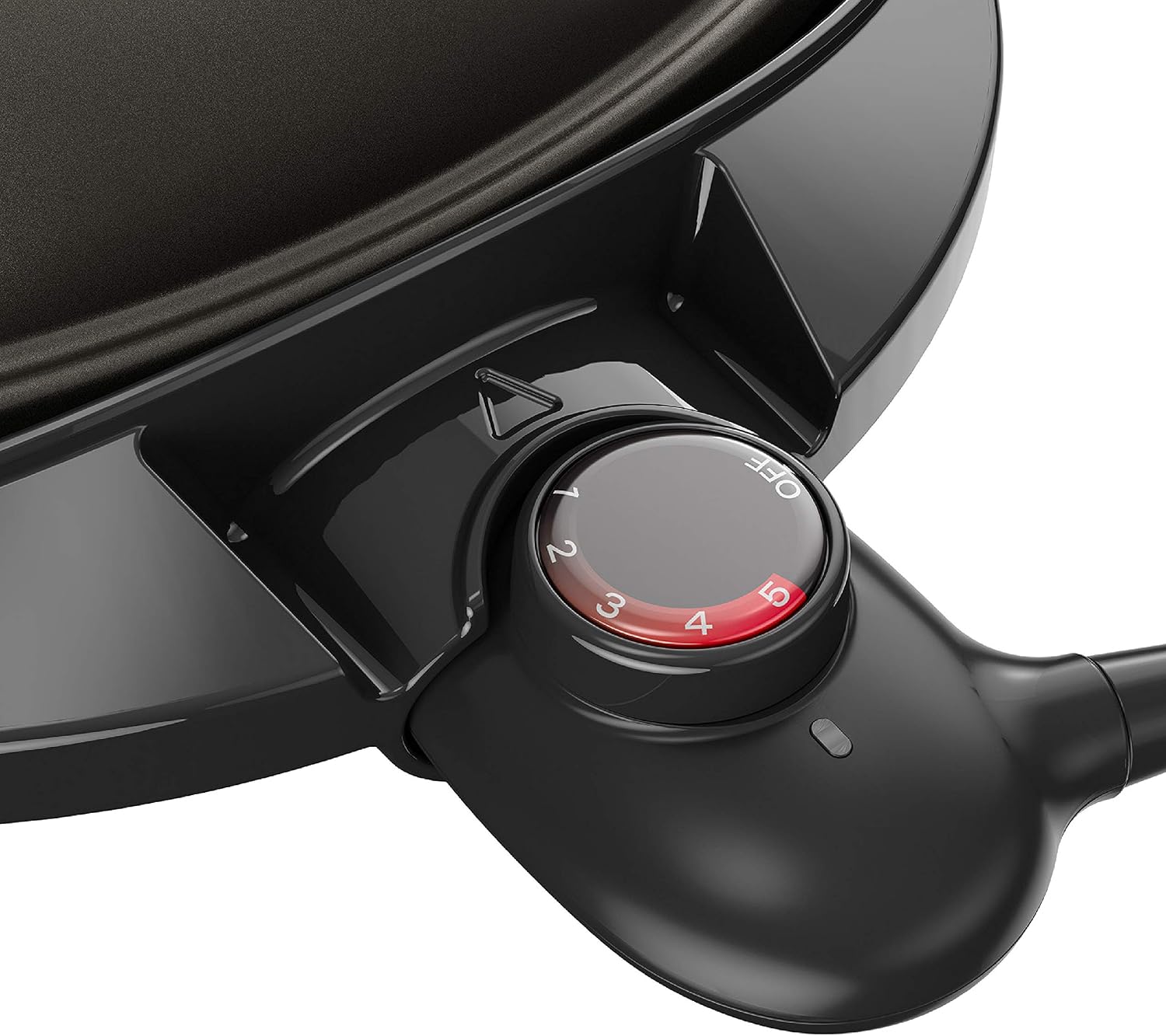 George Foreman Indoor/Outdoor Electric Grill with Stand, 15-Serving | 15-serving electric grill with removable stand, 5 heat settings and fat-removing slope for healthier grilling. - Image 6