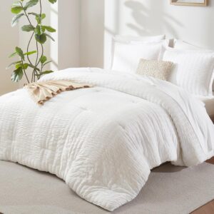 CozyLux Queen Comforter Set, 7 Piec...