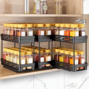 Pull Out Spice Rack Organizer for C...