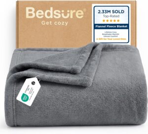 Bedsure Soft Fleece Throw Blanket f...