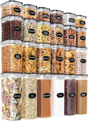 PRAKI Airtight Food Storage Contain...