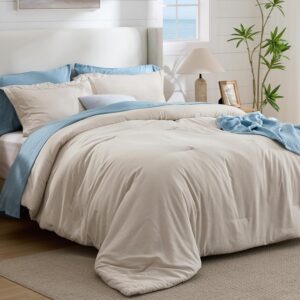 Bedsure Queen Comforter Set –...