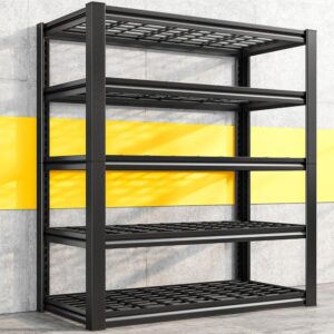 REIBII 72″ H Garage Shelving ...