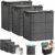 Spacious Moving Storage Bin, 210L Large Capacity Foldable Storage Bag，XXL：3 | Portable Moving Storage Bags with Reinforced Handles, Zippered Organizer for Quilts, Bedding & Clothes, Moving Day