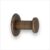 Evi Hardware Bathroom Hanger | Brass Wall Hanger | Aged Leather Finish | for Hanging Clothes, Coats or Towels | Adhesive and/or Screw Towel Rack | 190DUALLCU