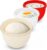 Silicone Bowl Liners for KitchenAid 4.5 Qt Tilt-Head Stand Mixer ONLY | Nonslip, Heat-Resistant, Built-in Vent, Food-grade Silicone, Microwave and Dishwasher Safe, 3 liners with 3 lids