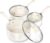 MICHELANGELO Nonstick Saucepan with Lid, Ceramic Sauce Pan Sets, Easy to Clean Sauce Pans, Multi-Purpose Cooking Pots, 1QT & 2QT & 3QT, White