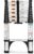 Soctone 12.5FT Telescoping Ladder with Stabilizers, Slow Down Design | Extension Ladder Heavy Duty 330lbs Max Capacity, Multi-Purpose Collapsible Telescopic Rv Ladder for Household or Outdoor Work