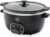 GreenLife 6QT Ceramic Nonstick Slow Cooker, Cooktop/Oven Safe, Black | PFAS-Free Nonstick Removeable Inner Pot, Dishwasher Safe Components, Programmable, Keep Warm, Delay Timer, Family Sized
