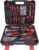 Hantinstom Household Tools Kit 108P Essential Home Repair Set with Plastic Toolbox. Ideal for College Students, Home Use & DIY Projects