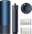 HOTO 12-in-1 Electric Screwdriver Rechargeable, Cordless Screwdriver Set | 1/4” Hex Bits, USB-C, 3 Torque Settings, LED Light, Ideal for Furniture, Home Repairs