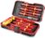 HURRICANE 1000V Insulated Electrician Screwdriver Set, 13 Piece Professional Electrical Screwdriver Set, CR-V Steel Magnetic Phillips Slotted Pozidriv Torx, Insulation VDE & GS Certified Screwdriver